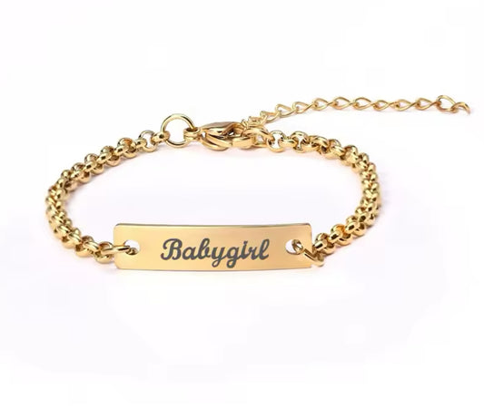Children's Custom Bar Bracelet