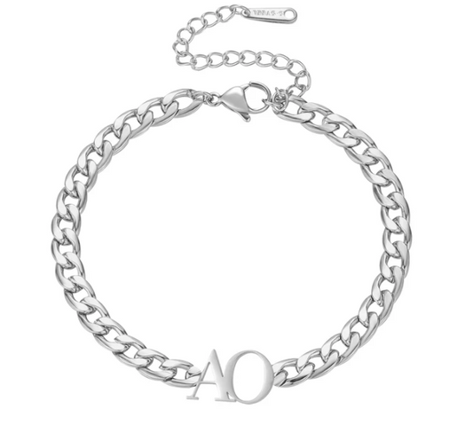 Custom Initials Chunky Cuban Bracelet/Anklet