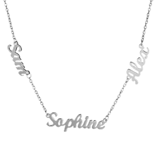 Custom Multiple Name Necklace