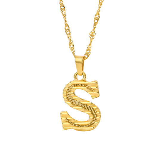 Initial Letter Necklace