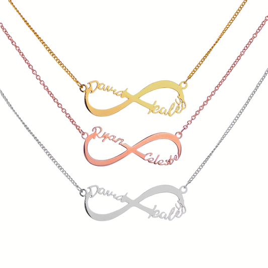 Infinity Custom Name Necklace