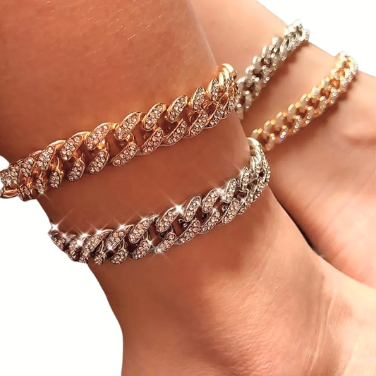 24k Cuban Bracelet/Anklet
