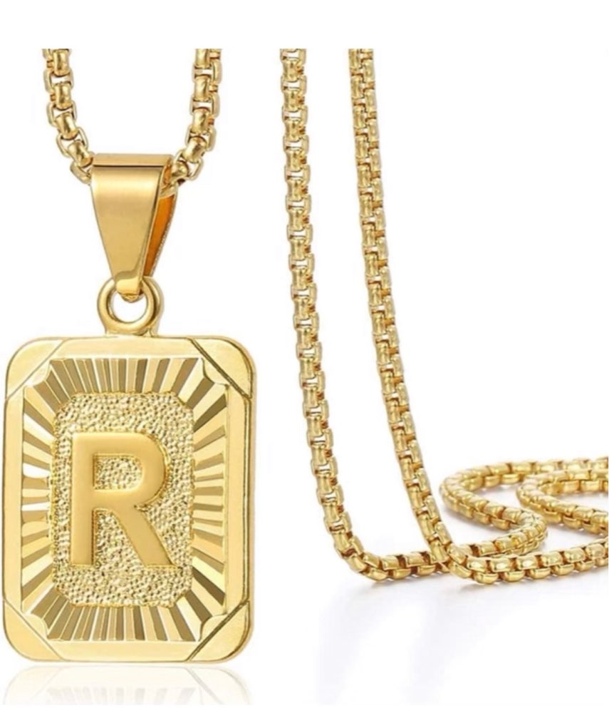 LV & Me Necklace, Letter R S00 - Fashion Jewelry
