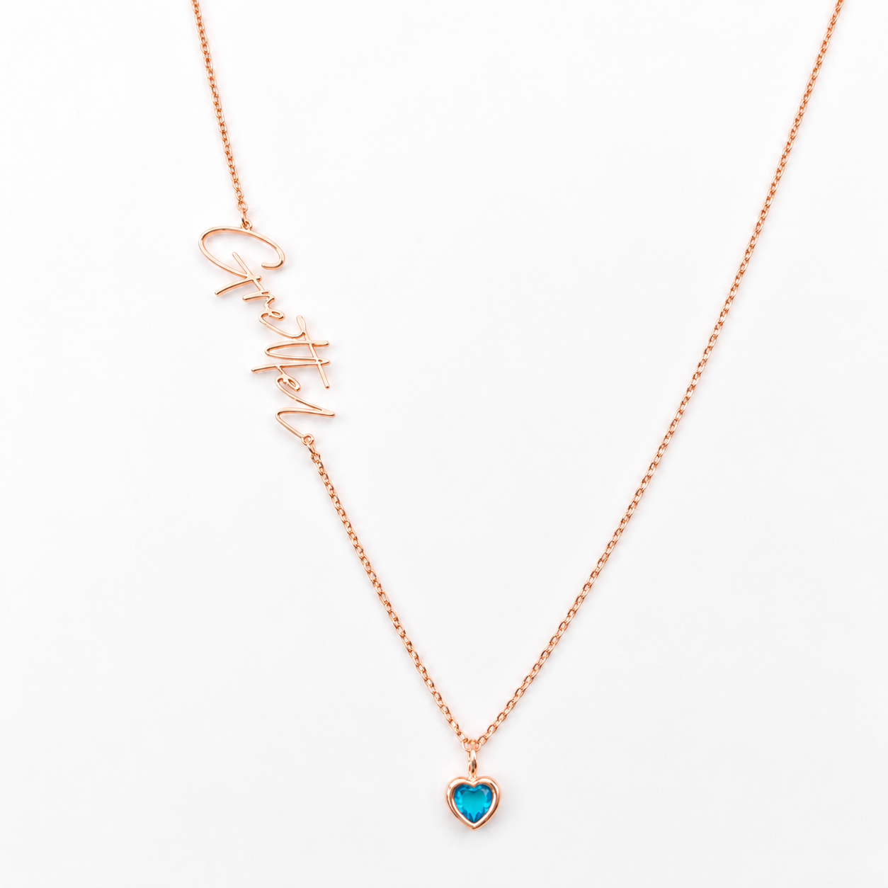 Side Note Treasure Drop Name Necklace