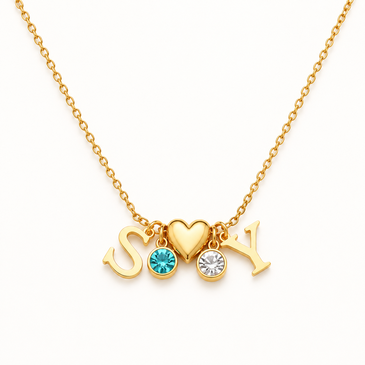 Love Letter Treasure Drop Necklace