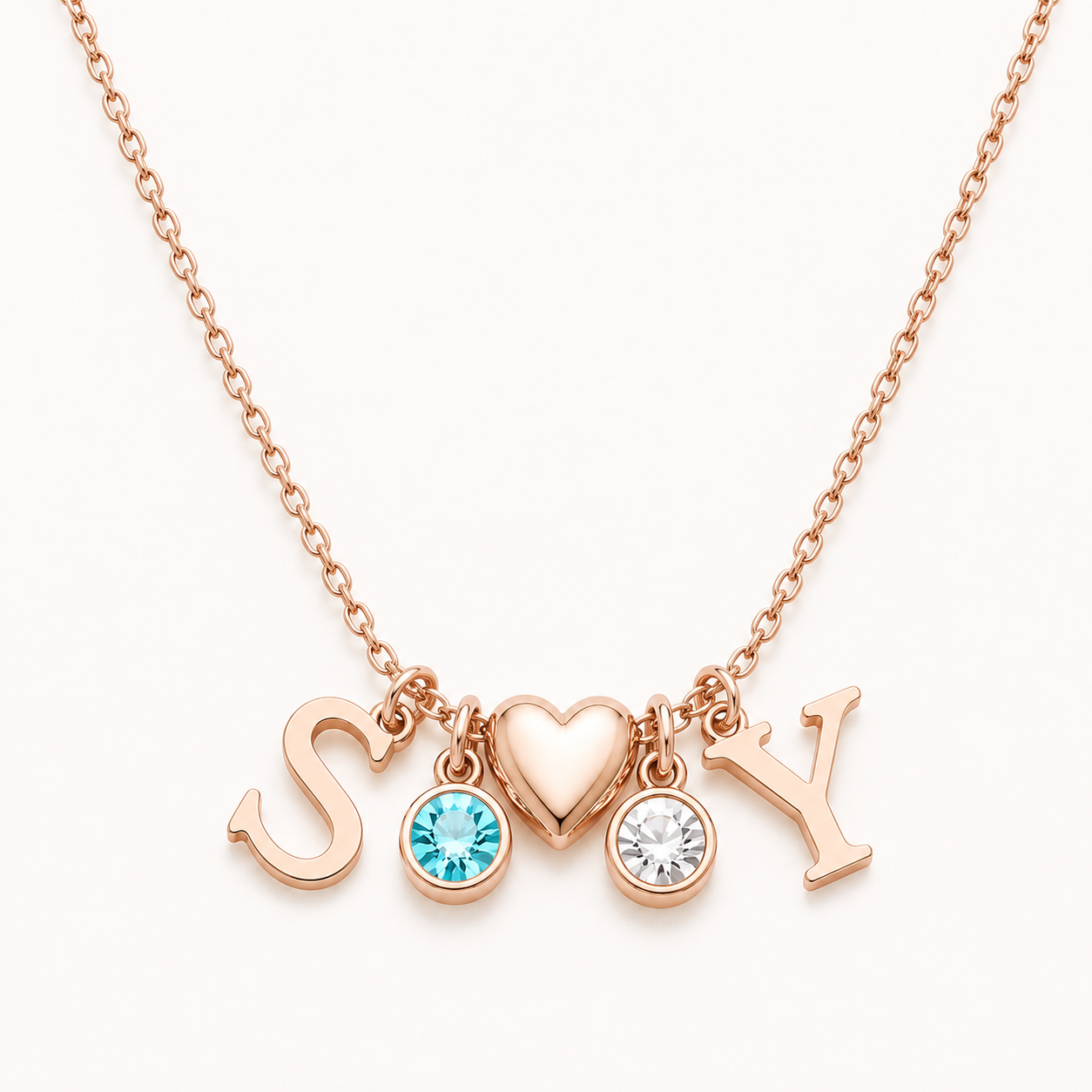 Love Letter Treasure Drop Necklace
