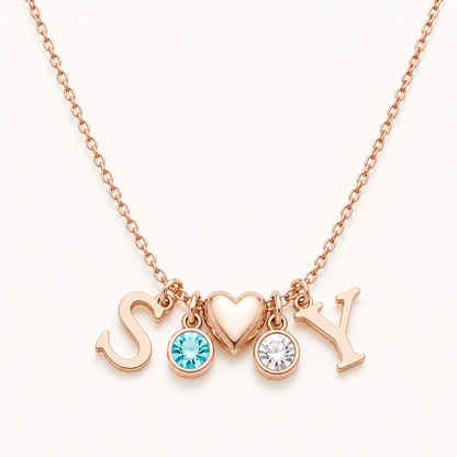 Love Letter Treasure Drop Necklace