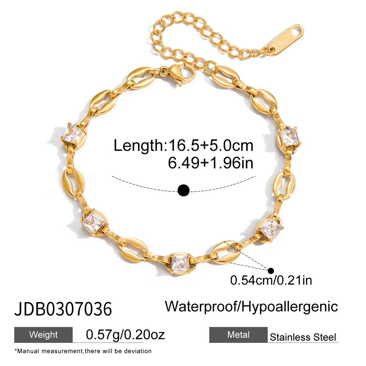 Lena Luxe Link Bracelet