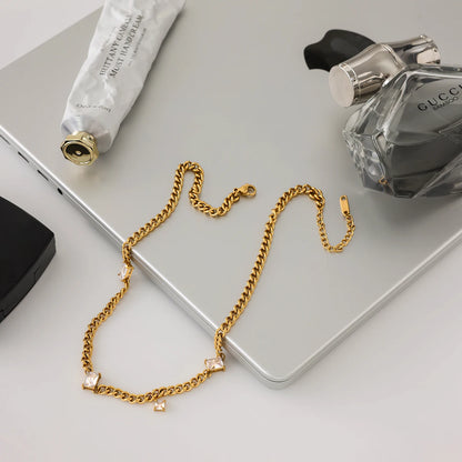 Chloe Diamond Drop Chain