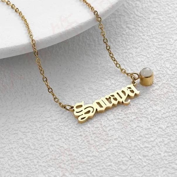 Custom Name Photo Projection Necklace