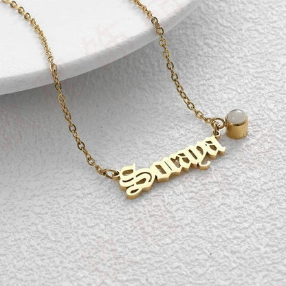 Custom Name Photo Projection Necklace