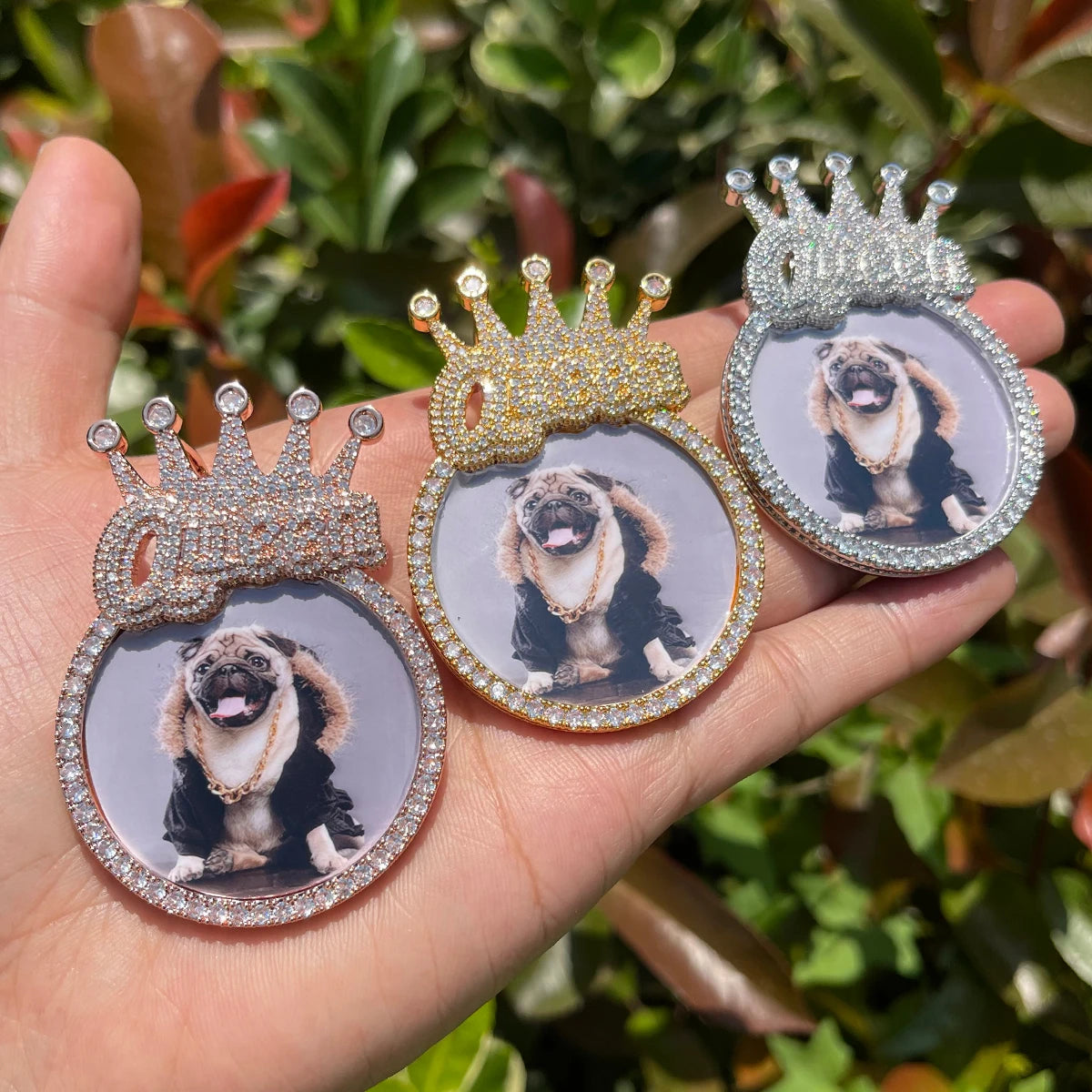 Queen Custom Photo Necklace