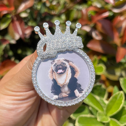 Queen Custom Photo Necklace