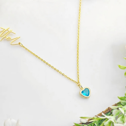 Side Note Treasure Drop Name Necklace