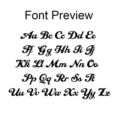 The Signature Moissanite Drop Name Necklace