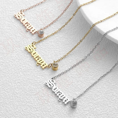 Custom Name Photo Projection Necklace