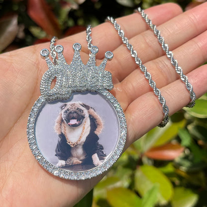 Queen Custom Photo Necklace