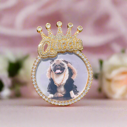 Queen Custom Photo Necklace