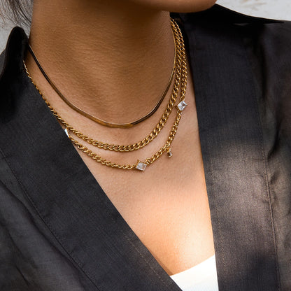 Chloe Diamond Drop Chain