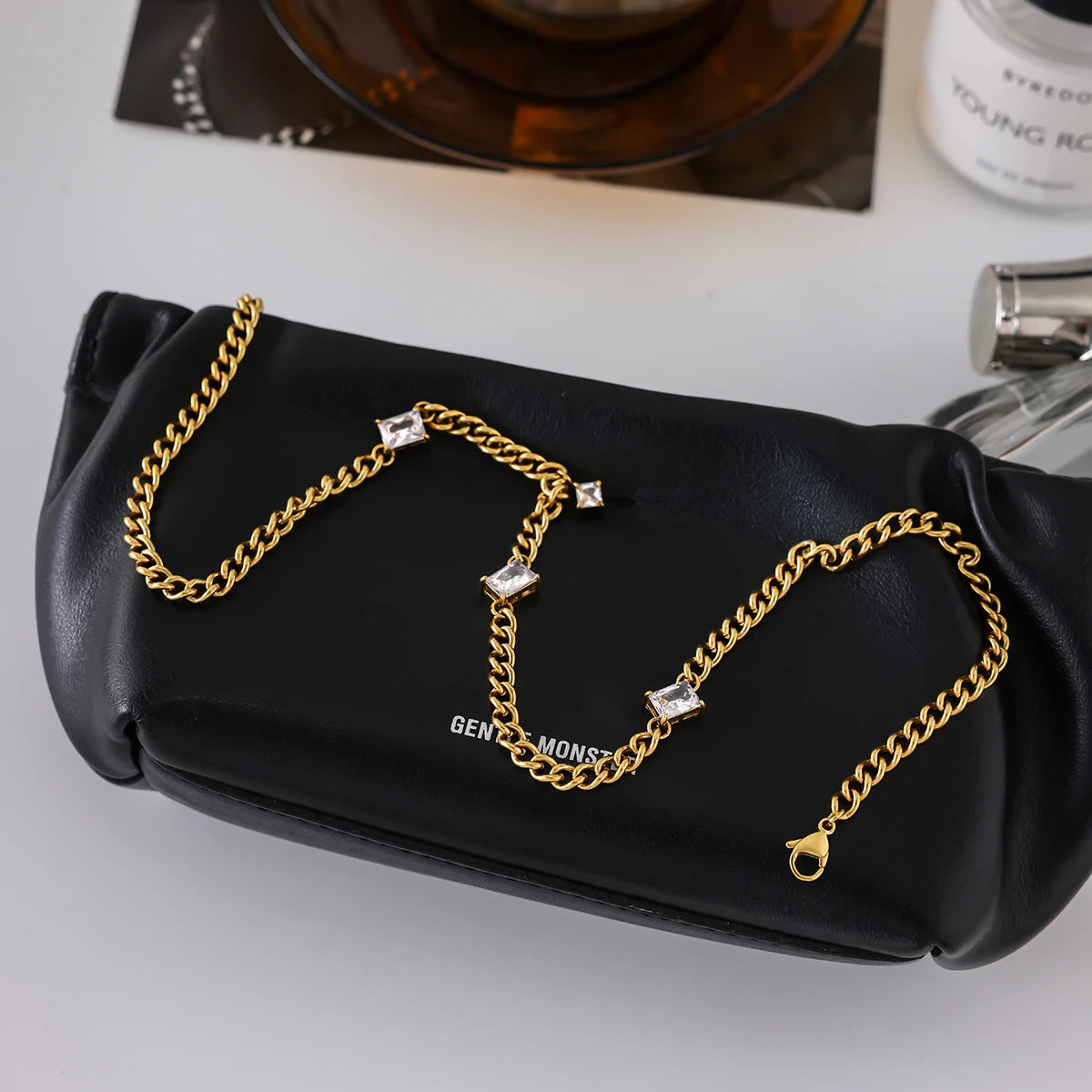 Chloe Diamond Drop Chain