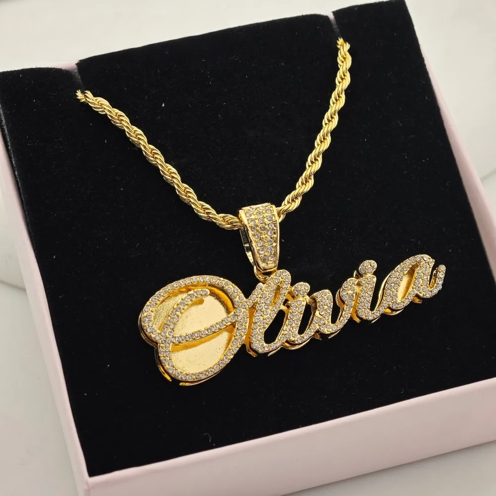 Halo Script Name Necklace