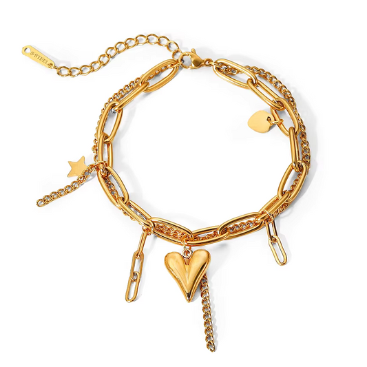 Love & Stardust Charm Bracelet