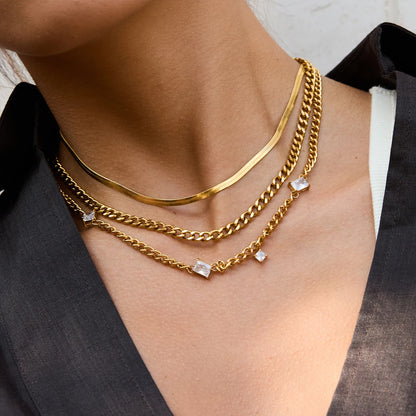 Chloe Diamond Drop Chain