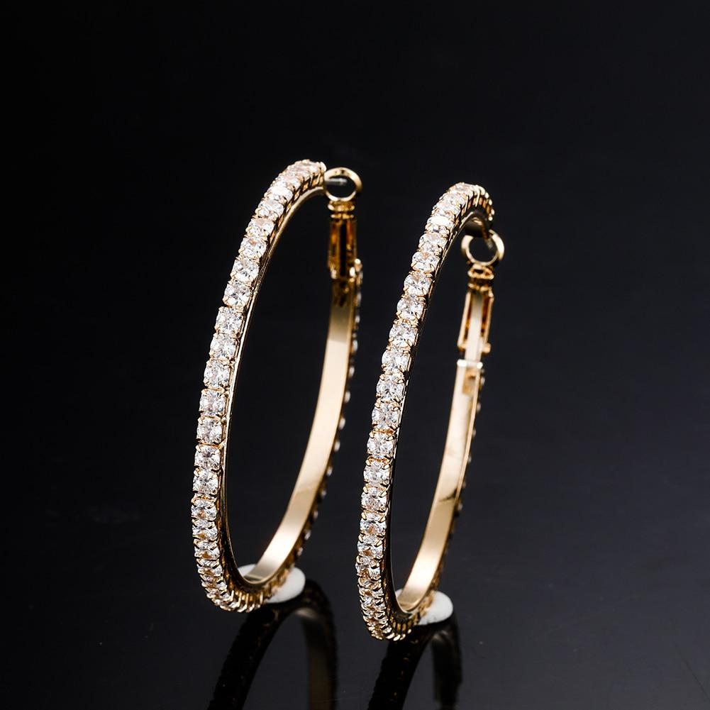 Crystal Custom Name Earrings - Queendom Treasurez 
