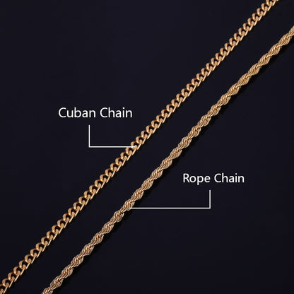 Gold Baguette Custom Name Necklace - Queendom Treasurez 